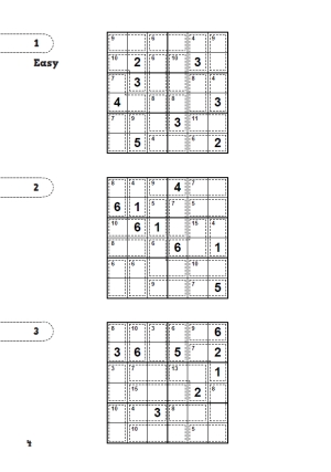 Killer Sudoku Para Crianças 8x8 - Fácil ao Difícil - Volume 2 - 141 Jogos